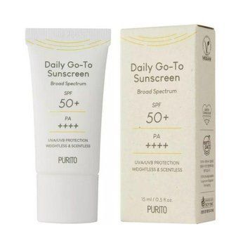 Солнцезащитный крем для лица PURITO Daily Go To Sunscreen SPF50+ PA++++ 15ml so-7998 фото
