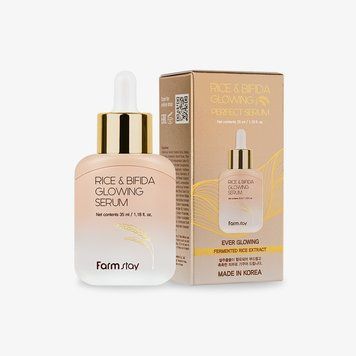 Сыворотка для лица Farmstay Rice & Bifida Glowing Serum 25ml sy-05036 фото