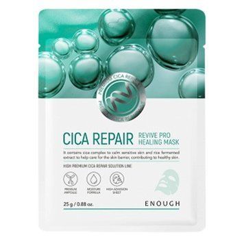Відновлювальна маска з центелою ENOUGH Cica Repair Revive Pro Healing Mask ma-66213 фото