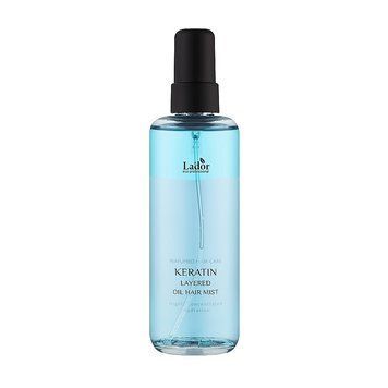 Двофазний кератиновий міст для волосся з комплексом олій La'dor Keratin Layered Oil Mist 130ml vo-24183 фото