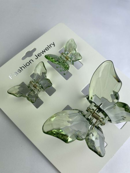 Набор заколок для волос Hair Clip Set Crystal Green 1*8cm/2*4cm dl-66470 фото