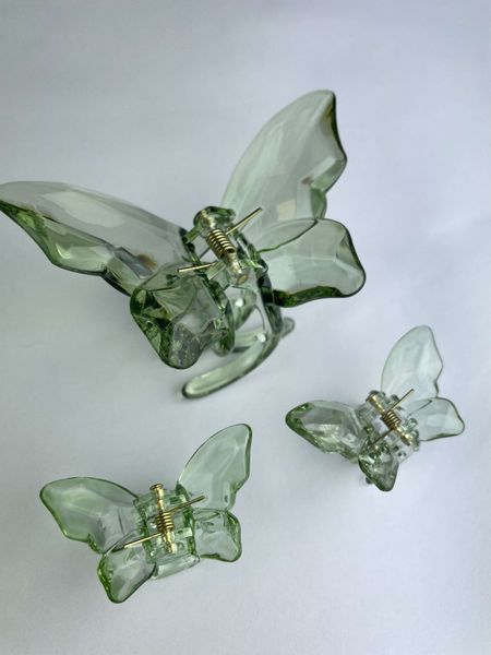 Набор заколок для волос Hair Clip Set Crystal Green 1*8cm/2*4cm dl-66470 фото