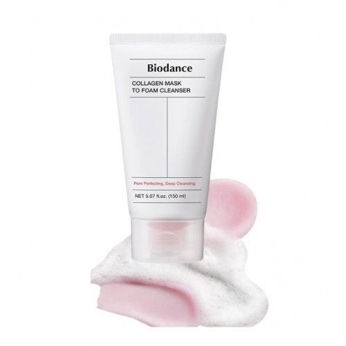 Пенка для умывания Biodance Collagen Mask To Foam Cleanser 150ml pi-61572 фото