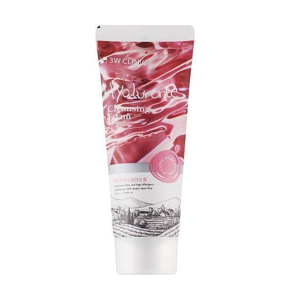 Піна для вмивання 3W CLINIC HYALURONIC CLEANSING FOAM 100ml pe-20759 фото