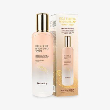 Тонер для лица Farmstay Rice & Bifida Brightening Toner 120ml to-05043 фото