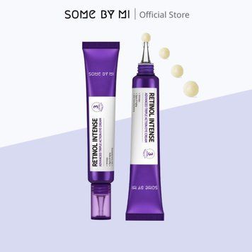 Крем омолаживающий для век с ретинолом SOMEBYMI RETINOL INTENSE ADVANCED TRIPLE ACTION EYE CREAM 30ml au-6585 фото