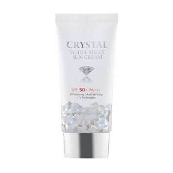 Молочный солнцезащитный крем для лица 3W Clinic Crystal White Milky Sun Cream 50 мл so-19407 фото