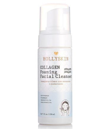 Пенка очищающая для умывания с коллагеном Hollyskin Collagen Foaming Facial Cleanser 150ml pe-5374 фото