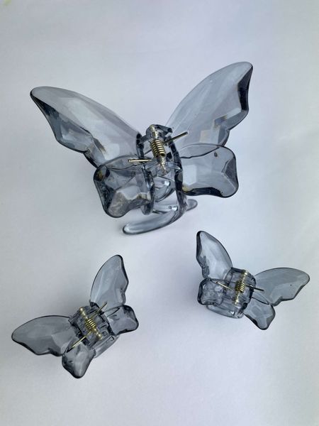 Набір заколок для волосся Hair Clip Set Crystal Grey 1*8cm/2*4cm dl-66463 фото