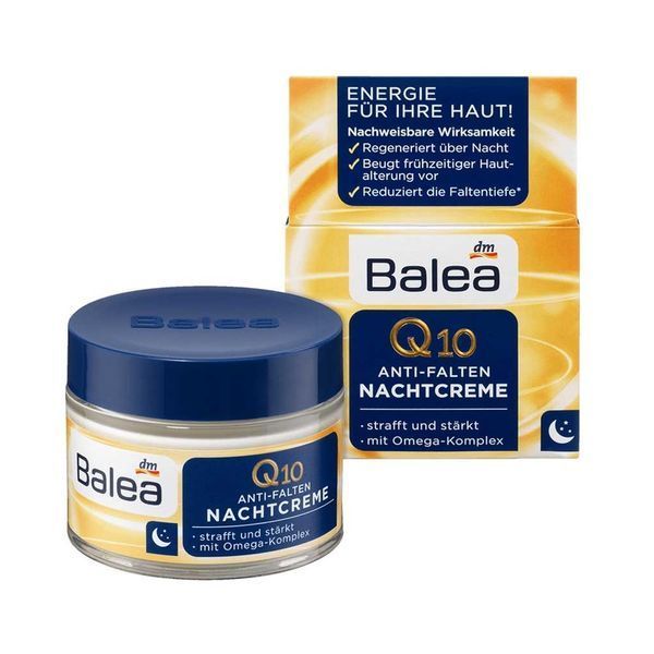 Нічний крем від зморшок Balea Q10 Anti-Falten Nachtcreme 50мл ba-4454 фото